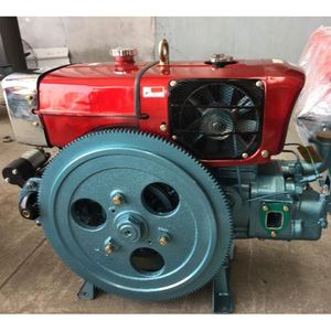 Moteur diesel Changfa 1115 monocylindre refroidi par eau avec roulement, cylindrée 125 cm³, puissance 8-20 CV - Product Image 5