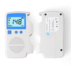 Alat medis pengukuran akurat Digital LCD layar TFT 50-210bpm genggam elektronik Monitor detak jantung bayi <span class=keywords><strong>Doppler</strong></span> janin - Product Image 2