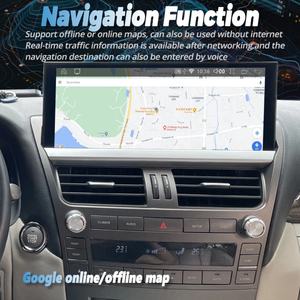 Radio para Auto Android 13 de 12.3 Pulgadas, Reproductor de Navegación GPS, Bluetooth Inalámbrico, Carplay, 8GB+128GB, Wifi para Lexus LS460 LS600 2006-2012 - Product Image 6