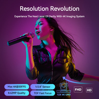 Cámara PTZ de Transmisión 12X 21X 30x con Seguimiento por IA, HD-MI/USB3.0, POE, NDI, Controlador para Grandes Eventos, Conciertos, Iglesias, Transmisión en Vivo