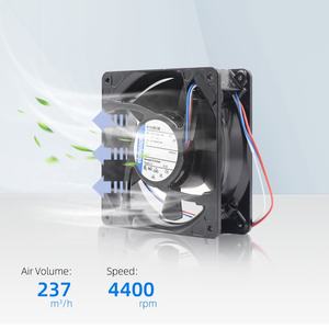 Ebmpapst 4114N/2XH 24V DC 120x12 0x 38mm 11W 12038440RPMボールベアリング12cm産業用インバーターキャビネット冷却ファン4114N/2H4 - Product Image 3