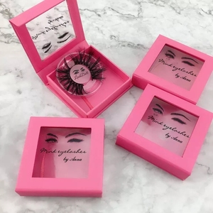 Làm cho của riêng bạn hộp lông mi biểu tượng tùy chỉnh lông mi bao bì hộp bán buôn 3D Faux Mink lông mi nhãn hiệu riêng tùy chỉnh hộp - Product Image 4