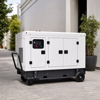 Groupe électrogène diesel insonorisé 30 kVA pour alimentation de secours résidentielle LINGGE Triphasé 400 V 50 Hz