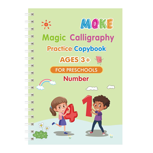 Nga chìm cuốn sách ma thuật xoắn ốc ràng buộc giáo dục học tập viết tay copybooks cho trẻ em Quà tặng giấy bìa - Product Image 5