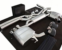 Système d'échappement avant et arrière avec soupapes AUDC8RS6090801 pour Audi RS6 RS7 C8 4.0T, pièces de tuning performance