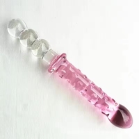 Jouets sexuels pour couples féminins et masculins en verre cristal Plug anal dilatateur d'anus vagin boules anales godemichet Anal expansion anus érotique adulte