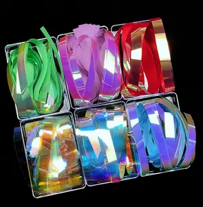 Aurora Specchio di Vetro di Carta di Vetro Rotto Foglio di Pellicola del bicromato di Potassio Olografica Aurora per Arte Del Chiodo