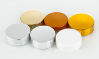 Logo personnalisé 50ml 80ml 100ml Produit de santé Bouteille de capsule en verre transparent Bouteille de médecine transparente pour l'emballage Cordyceps Sinensis