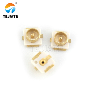 Adaptador de <span class=keywords><strong>Antena</strong></span> de <span class=keywords><strong>Cable</strong></span> <span class=keywords><strong>Coaxial</strong></span> Micro, Conector Hembra RF <span class=keywords><strong>Coaxial</strong></span>, 50 Conectores Chapados en Oro, Compatible con Soldadura SMD SMT - Product Image 2