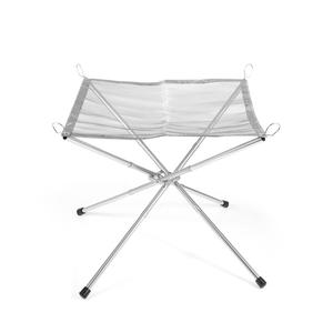Outdoor Stainless Steel Folding <b>Fire</b> <b>Pit</b> Portable Camping Heating Rack <b>Barbecue</b> Grill Campfire Stand - Product Image 1