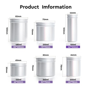 Food-Grade Probiotic <b>Pill</b> <b>Container</b> | Custom Color Printed Aluminum Tins for Supplement Packaging - Product Image 4