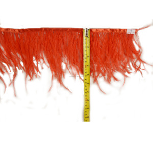 10-13 cm autruche <span class=keywords><strong>plume</strong></span> frange <span class=keywords><strong>pas</strong></span> <span class=keywords><strong>cher</strong></span> vente à la main Pluma De Avestruz garniture vêtements tissu dentelle pour fête danse robe décoration - Product Image 2