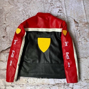 Giacca da Moto in <span class=keywords><strong>Pelle</strong></span> Traspirante Repsol per <span class=keywords><strong>Uomo</strong></span>, Antivento, per Corse e Motocross - Product Image 4