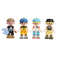 Bloques de Construcción Gobricks para Dioramas de Minifiguras, Base de Escena de Múltiples Estilos, Set de Ladrillos para Personajes MOC, Bloques de Construcción MOC para Ensamblaje DIY