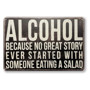 Targhe in Latta <span class=keywords><strong>Vintage</strong></span> Personalizzate, Poster Artistici Retrò, Placche Esagonali Argentate per Casa, Pub e <span class=keywords><strong>Garage</strong></span> - Product Image 4