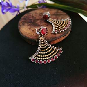 Bijoux fantaisie bohème alliage rétro Style ethnique boucles d'oreilles Antique argent Vintage balancent goutte déclaration boucles d'oreilles pour les femmes - Product Image 4