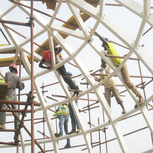 Fabricante de medio ambiente ligero de acero estructura de la cúpula de cristal de techo <span class=keywords><strong>para</strong></span> la construcción de la Iglesia - Product Image 2