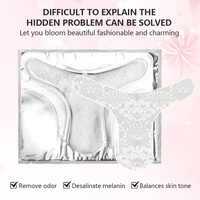 Masque Gelée Transparente pour Zone Intime, Masque Gel au Collagène Éclaircissant pour la Ligne du Bikini, Masque V-Zone, Écologique, Vente en Gros