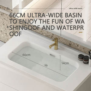 Holmine Trendy Design multi funzione di Mobili Da Bagno Appeso A Parete Bagno Vanità impermeabile risparmiare spazio vanites de salle de ba - Product Image 6
