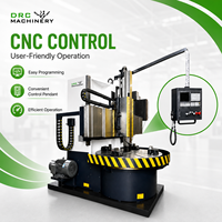 Tour vertical CNC robuste DRC C5123 à colonne unique 380V, longue durée de vie, pour tournage lourd