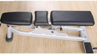 Banc de musculation réglable commercial à prix d'usine, grand banc de fitness pour entraînement de force, vente chaude