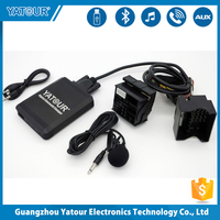 Adaptateur mains libres pour appels téléphoniques USB pour autoradio CD d'origine pour BMW 40 broches