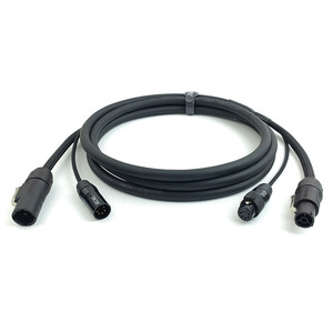 สายเคเบิล XLR พร้อมหัวต่อ SpeakON 250V สายหุ้ม PVC ตัวนำทองแดง ป้องกันด้วยเส้นถัก ใช้ได้ทั้งแบบตัวผู้และตัวเมีย สำหรับงานเสียงระดับมืออาชีพ - Product Image 1