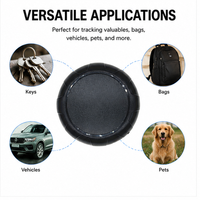 Traceur intelligent à bon prix pour retrouver clés, localisateur anti-perte, mini GPS de suivi en temps réel, traceur pour animaux de compagnie (chiens) compatible Android et iOS
