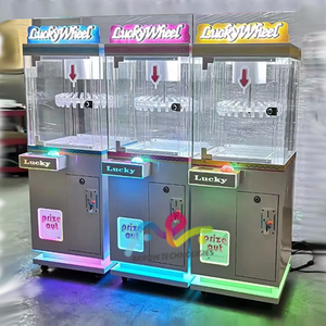 Парк развлечений мини плюшевая кукла коготь машина Монетный аркадный игрушечный кран машина - Product Image 6