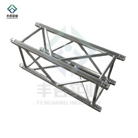 Système de treillis de scène portable 40 x 40 en alliage d'aluminium avec motif triangulaire et design carré pour scène de DJ
