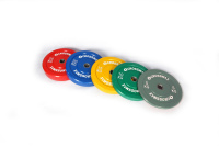 Plaques de poids de compétition en caoutchouc personnalisées Crossmax Fitness pour la musculation, en vente
