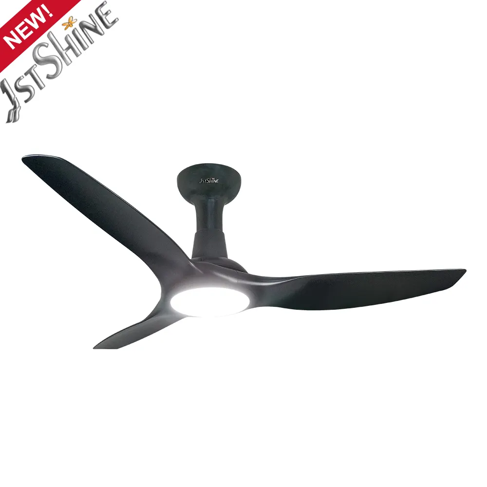 1stshine ceiling fan 52 inch dc motor 3 plastic blades dimmable led light ceiling fan with remote