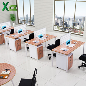 <span class=keywords><strong>Bureau</strong></span> d'écriture de 4 personnes, meuble Commercial, poste de séparation - Product Image 2
