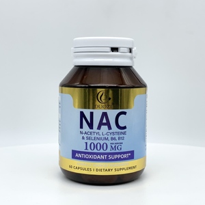 Cápsulas DUOZI NAC 1000mg, Suplemento de N-Acetil L-Cisteína con Selenio, Vitaminas B6 y B12, Apoyo Antioxidante, Suplemento Dietético - Product Image 4