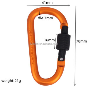 Алюминиевый карабин для кемпинга - Product Image 2