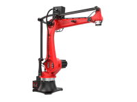 Robot industriel 6 axes BRTIRUS2550A, charge utile 50 kg, portée 2550 mm, répétabilité ±0,1 mm pour ligne de production d'assemblage et d'estampage