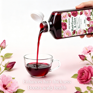 Suero para el Crecimiento del Cabello con Biotina, Sabor a Naranja Dulce, Personalizado, Natural, Marca Privada OEM ODM - Product Image 3
