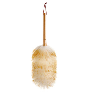 Plumeau en laine de qualité supérieure, télescopique extensible 50cm-140cm, tête ronde, dépoussiéreur électrostatique pour le nettoyage domestique - Product Image 2