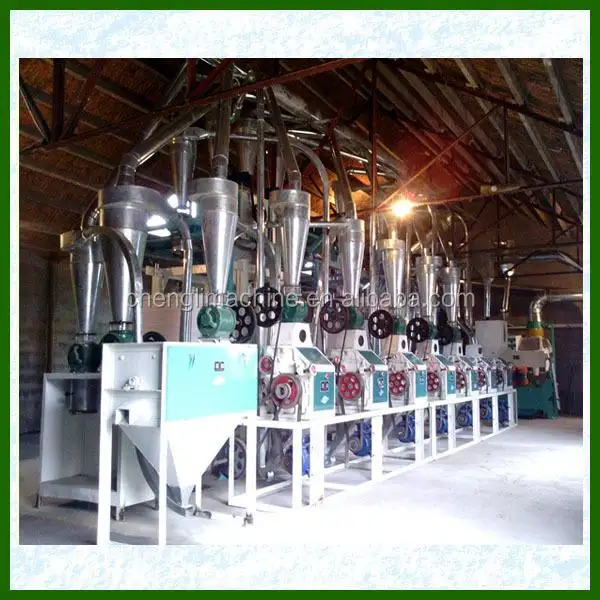 Venda direta da fábrica fresadora de farinha de trigo atender diferentes necessidades preço da máquina de moagem de milho