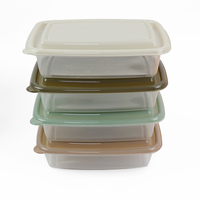 Contenants de préparation de repas personnalisés OEM Contenants de stockage d'aliments jetables en vrac imprimés du fabricant pour l'organisation de la cuisine