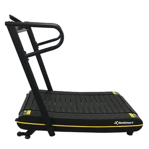 delivery to Japan curve treadmill Home use foldable manual self-powered home gym fitness equipment