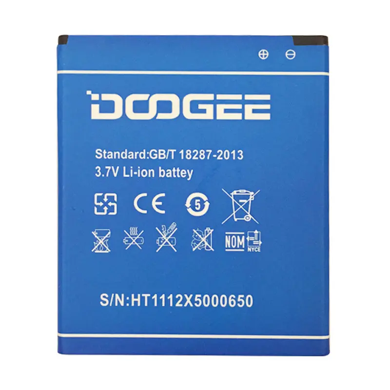 Original Battery DOOGEE X5/X5 Pro 2400mAh DOOGEE X5/x5 Pro x60 x70 x10 x5 Max Smartphone Replacement