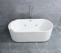 Baignoire de massage de spa de haute qualité, baignoire à remous, baignoire en acrylique pur