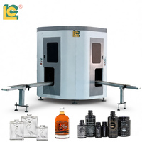 Impresora Automática de Pantalla Multicolor con Posicionamiento Servo CCD para Botellas Cilíndricas, Cuadradas y Planas, Frascos de Vidrio y Plástico, Impresora UV