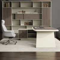 Table de bureau moderne pour cadres, bureau de direction haut de gamme pour salle de direction