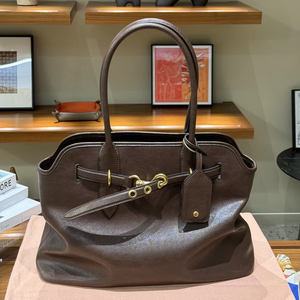 Sac Polène Cyme – Cabas Femme en Cuir Véritable, Sac à Main de Créateur Polène Paris, Sac Shopping Portable en Cuir de Vachette, Sacoche de Mode Grande Capacité - Product Image 1