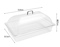 Dôme alimentaire épais en plastique écologique, respirant, lavable au lave-vaisselle, naturel, sain, réutilisable, pour usage commercial, hôtels et restaurants