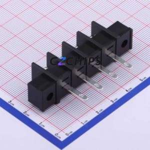 KF55HM-10.0-4P Barrier Terminal Block Through hole Component (THT),P=10mm Connector Two Sides 10mm 1x4P Straight Pin - Product Image 2