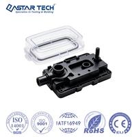 Tapa de Tanque de Agua Limpia con Base de Válvula y Asiento de Salida, Componente de Repuesto Práctico para Lavadora de Suelos