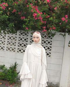 Hijab modal léger de qualité supérieure à séchage rapide sous-bonnets en jersey liquide respirant pour femmes <span class=keywords><strong>Segi</strong></span> Empat Bandanas ethniques - Product Image 5